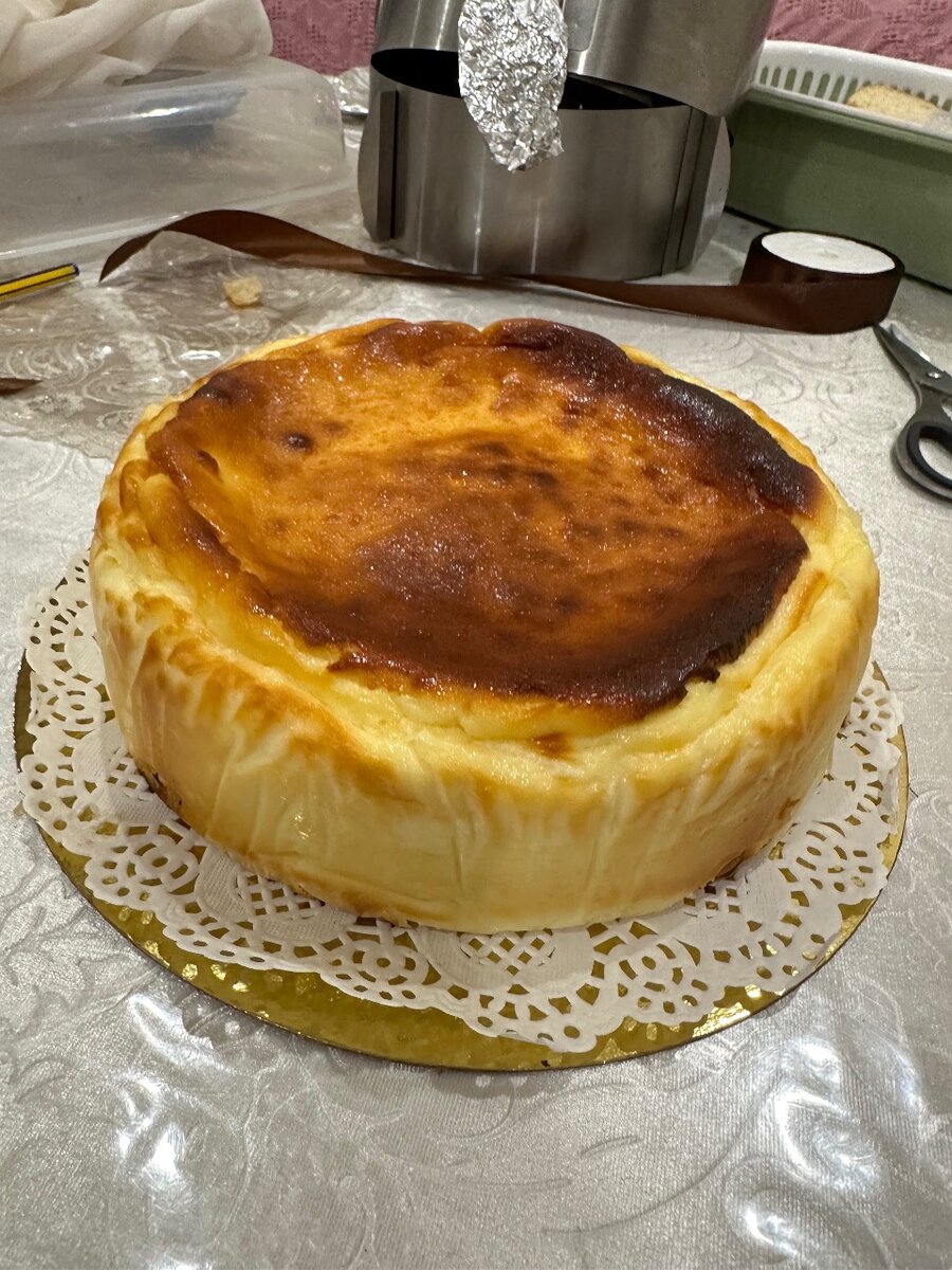 Чизкейк Сан Себастьян