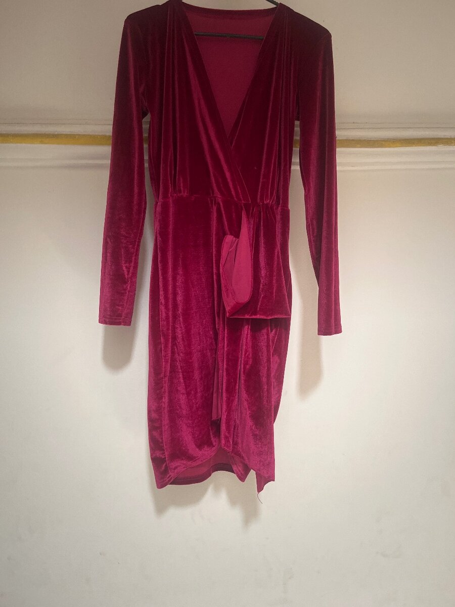 Robe de soirée en velours