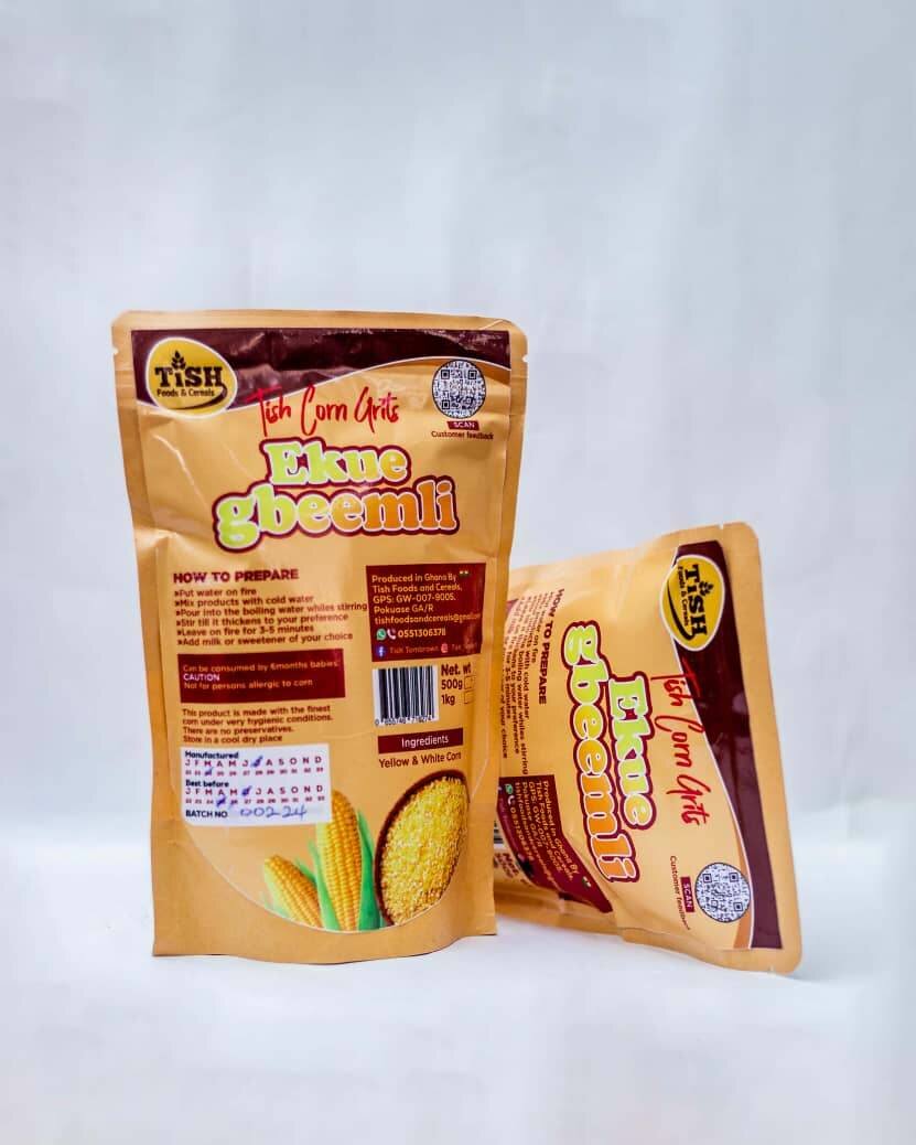 Tish Corn Grits ( Ekuegbemli) 500g