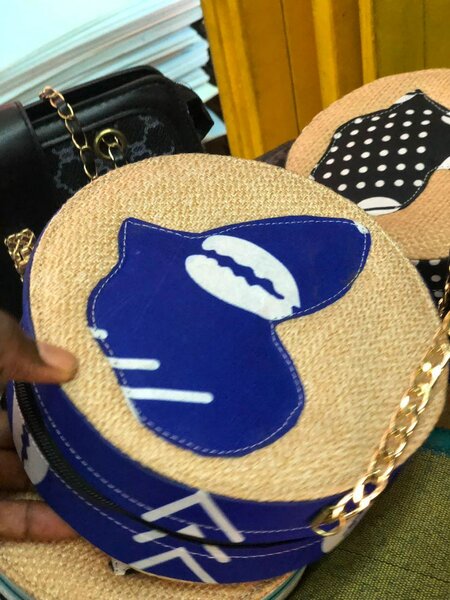 Sac à bandoulière en rotin