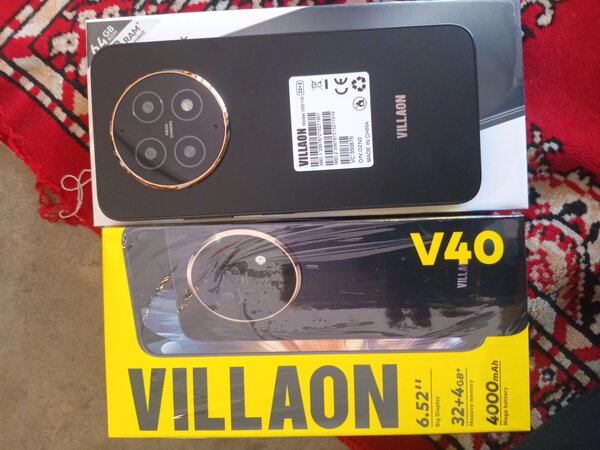 Smartphone V40 32GB 6.52" Noir