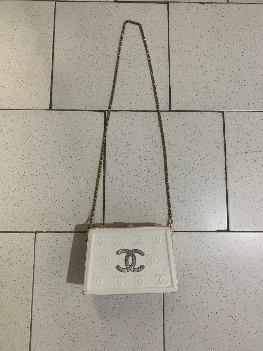 Sac à main élégant blanc