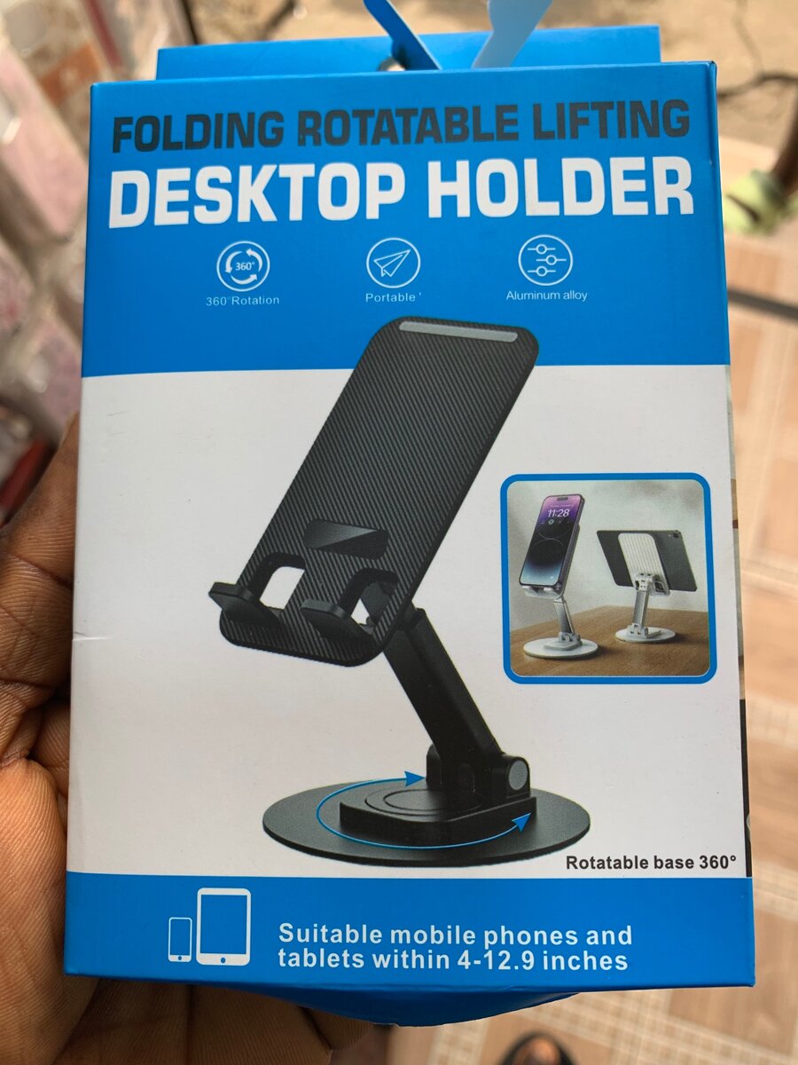 Folding phone stand