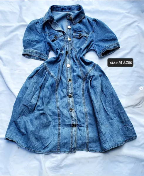 denim dress