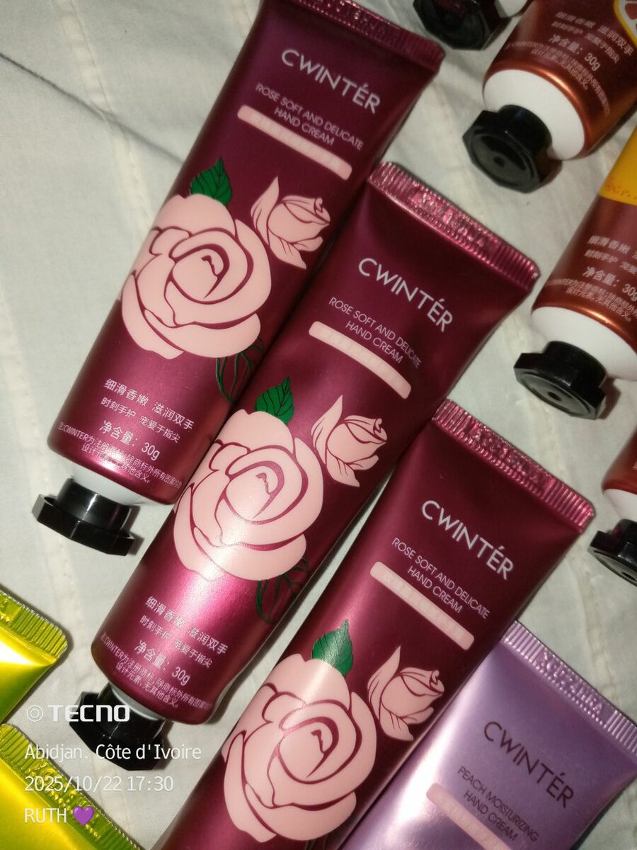 CRÈME MAINS ROSE