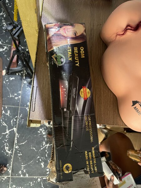 Hair Straightener with LED Display