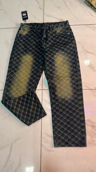 Jeans homme cargo décontractés