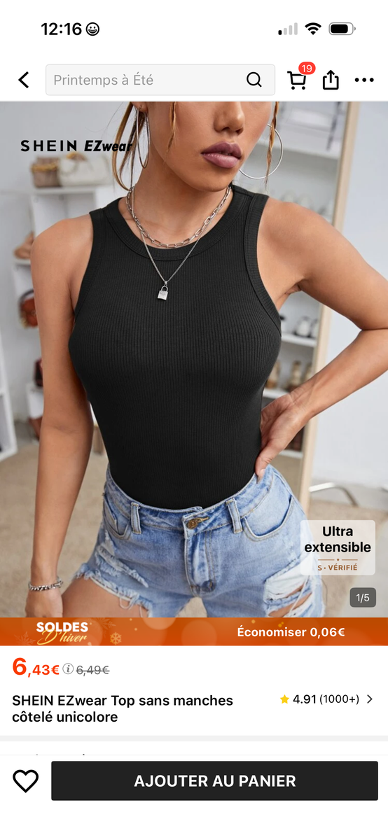 T-shirt rayé cerises