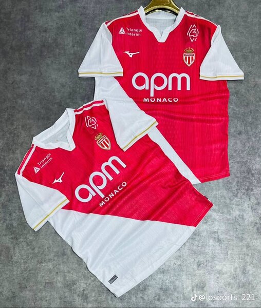 Maillot de football AS Monaco