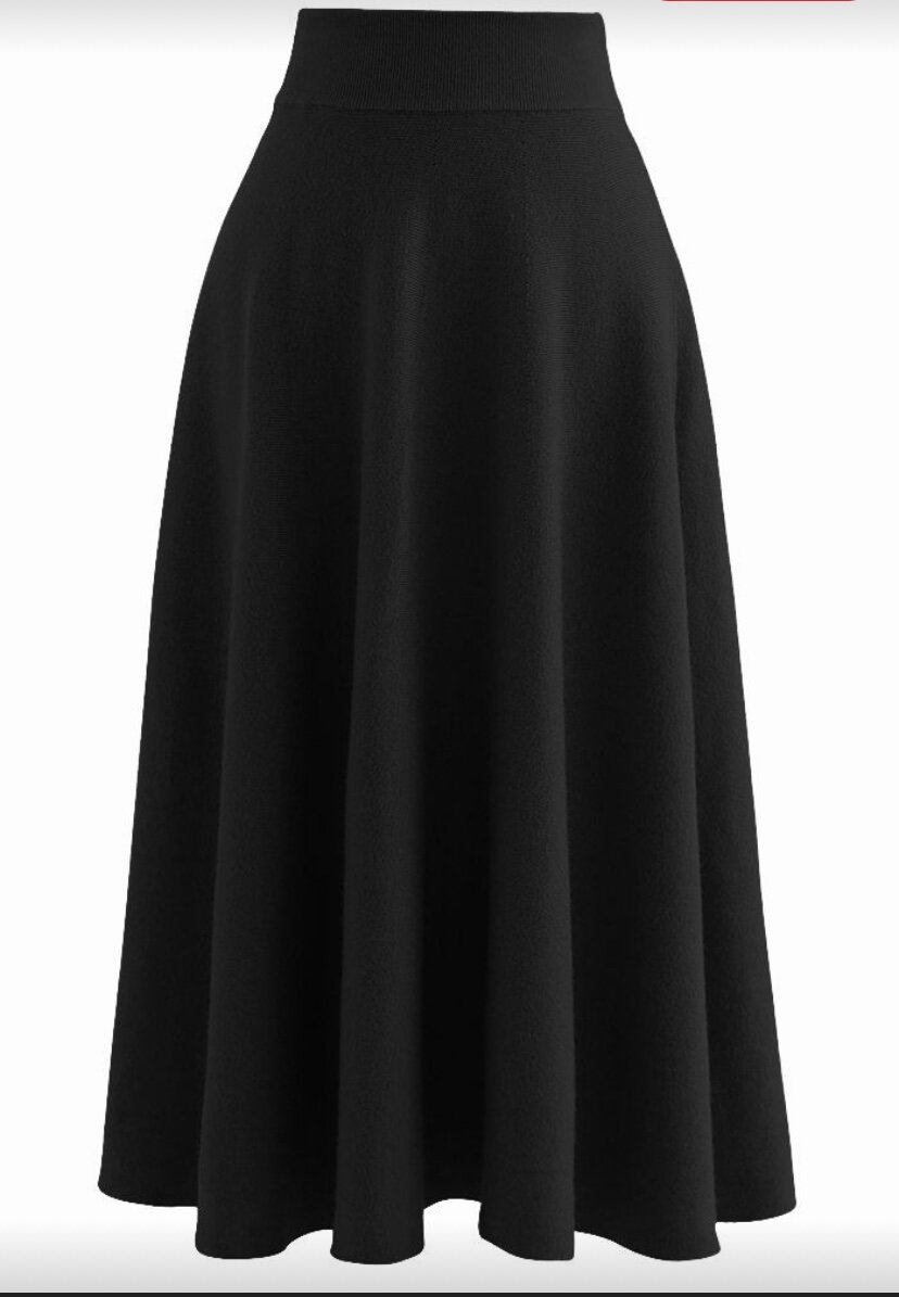 Jupe longue élégante femme