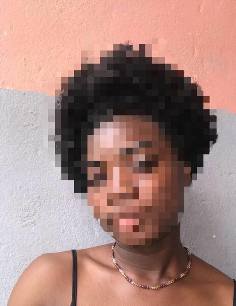 Collier en perles colorées