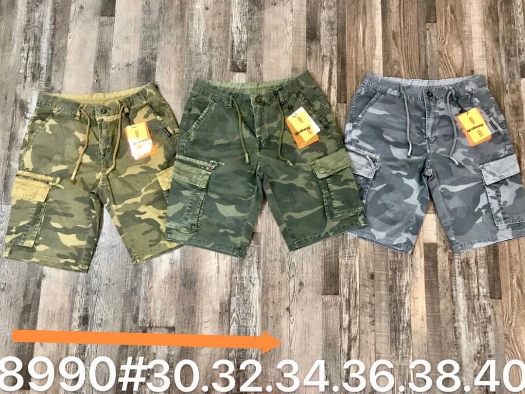 Shorts cargo hommes multi-poches