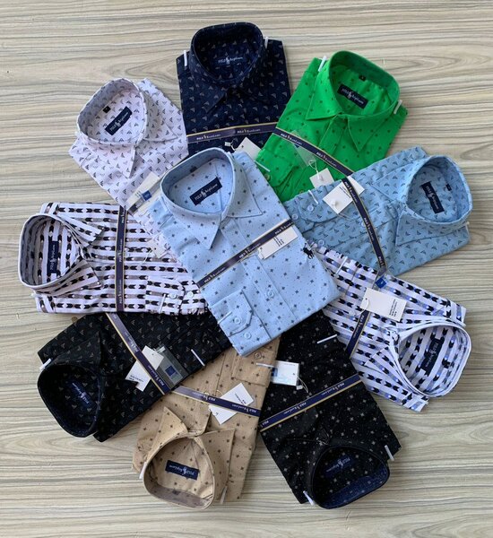 Plain colored short and long sleeves shirts