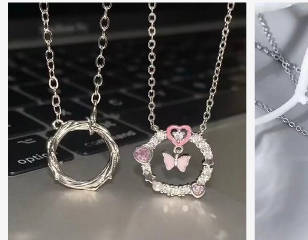 Collier Papillon Élégant