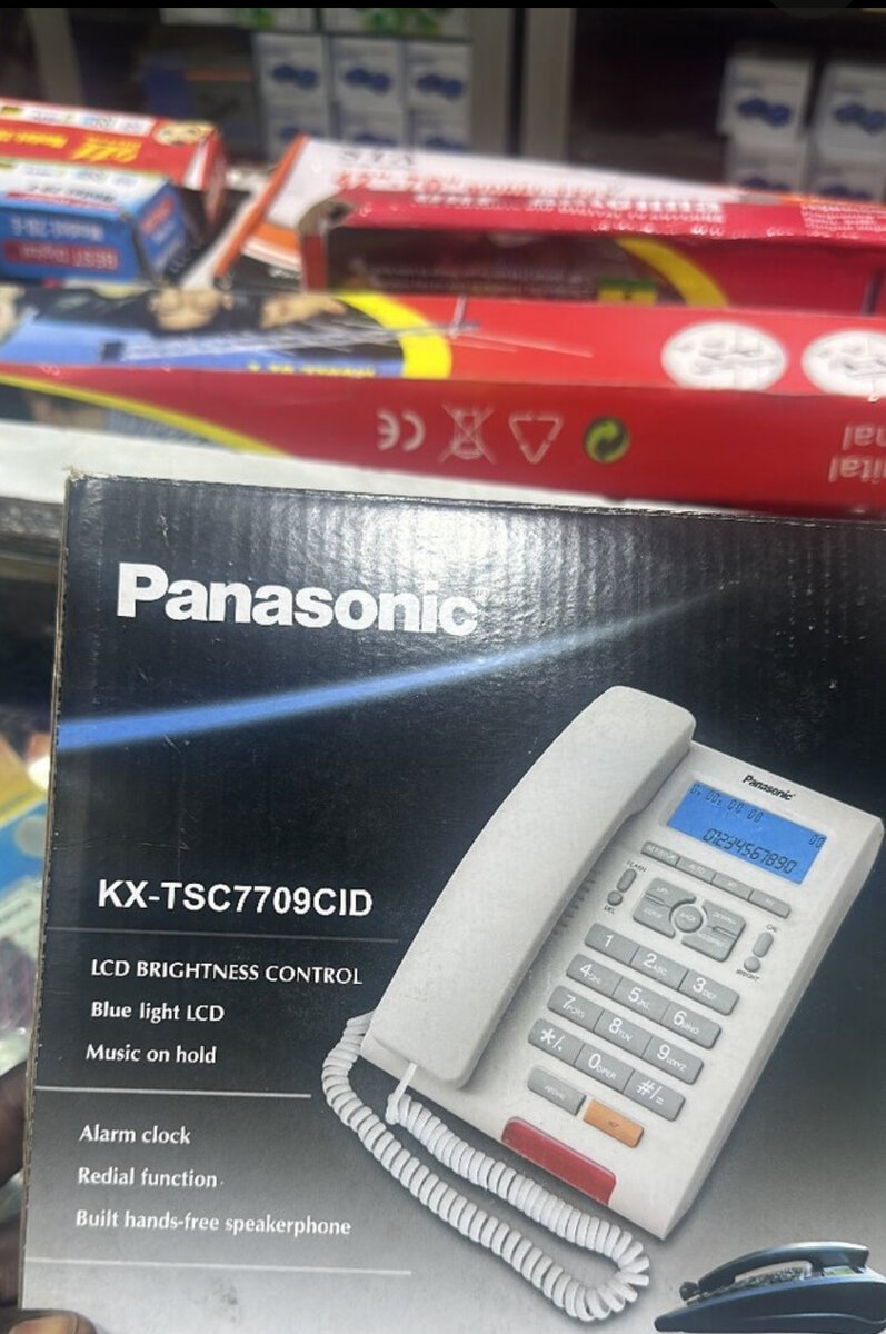 Téléphone fixe Panasonic KX-TSC7709CID