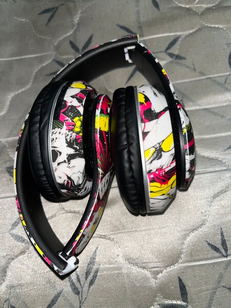 Casque Audio Écouteurs Motif Style
