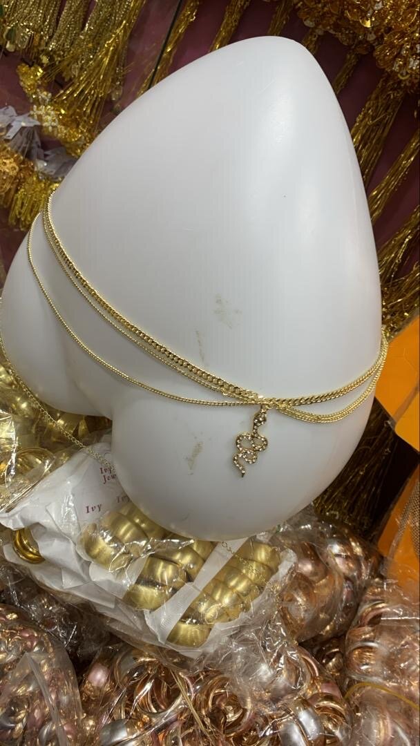 Collier cœur doré élégant