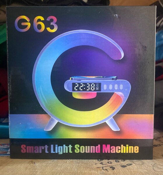 Lampe intelligente G63 avec chargeur sans fil