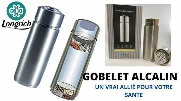 Gobelet Alcalin en Acier Longrich