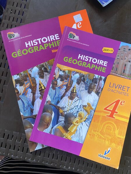Livre d'Histoire et Géographie