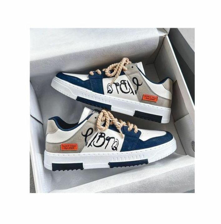 Sneakers modernes à motif