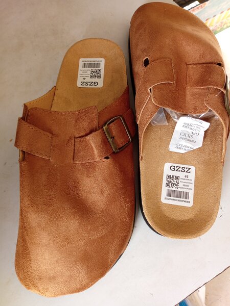 Sabots en cuir confortable