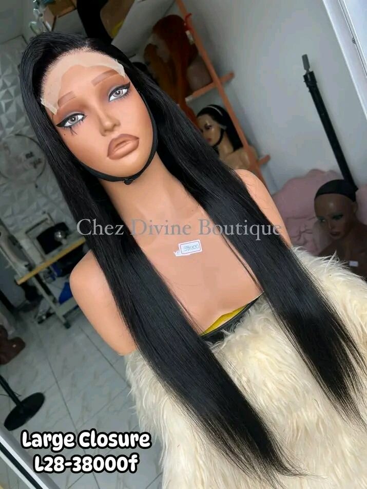 Perruque Lace Closure Lisse