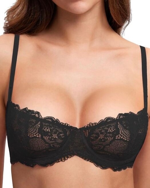 Soutien-gorge en dentelle noir