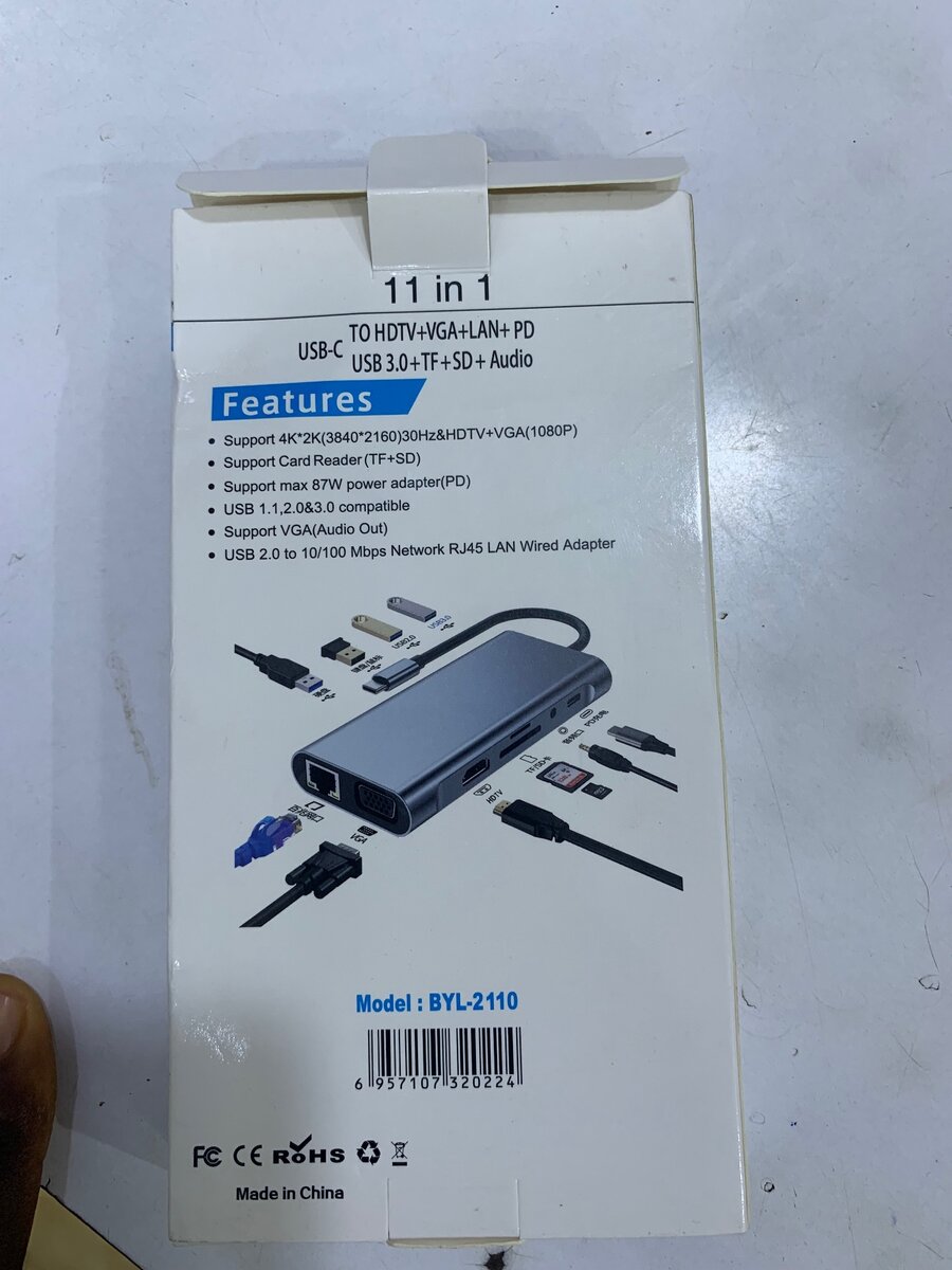 TYPE-C ADAPTER 11 in 1