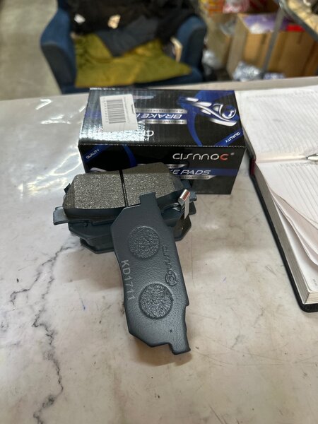 Колодки передние