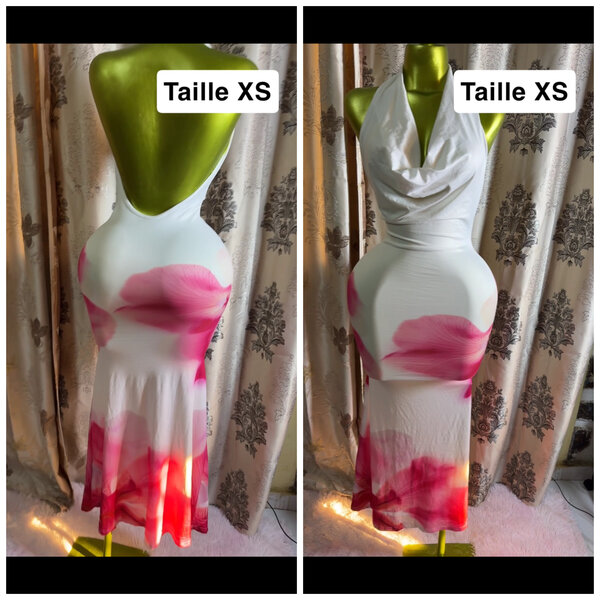 Robe élégante dos nu XS