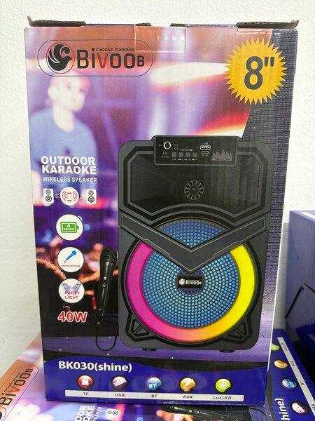 Enceinte Karaoke Sans Fil 40W