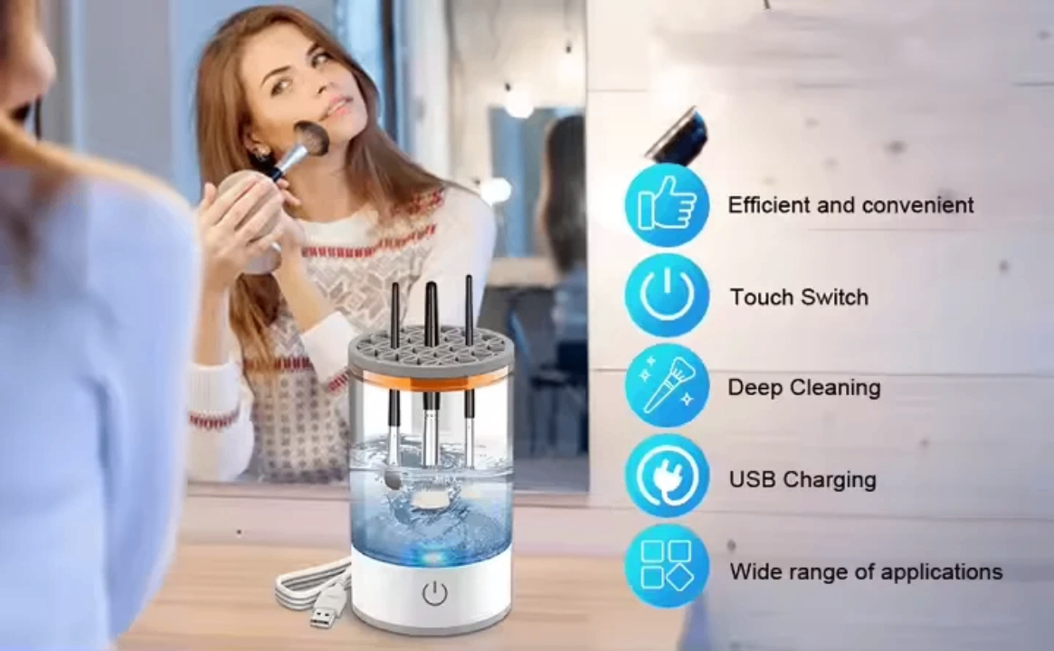 Nettoyeur de Pinceaux Électrique