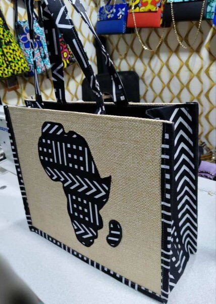 Sac cabas en toile Afrique