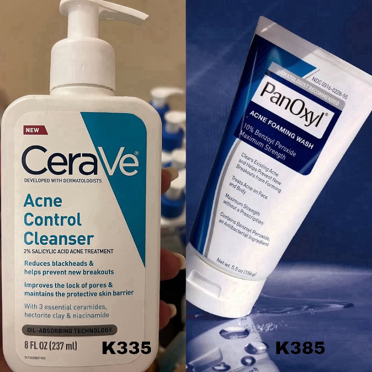 CeraVe acne control cleanser