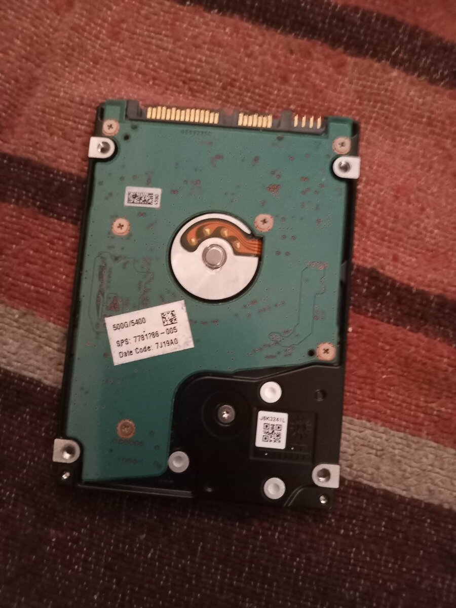 500GB internal Hard Drive