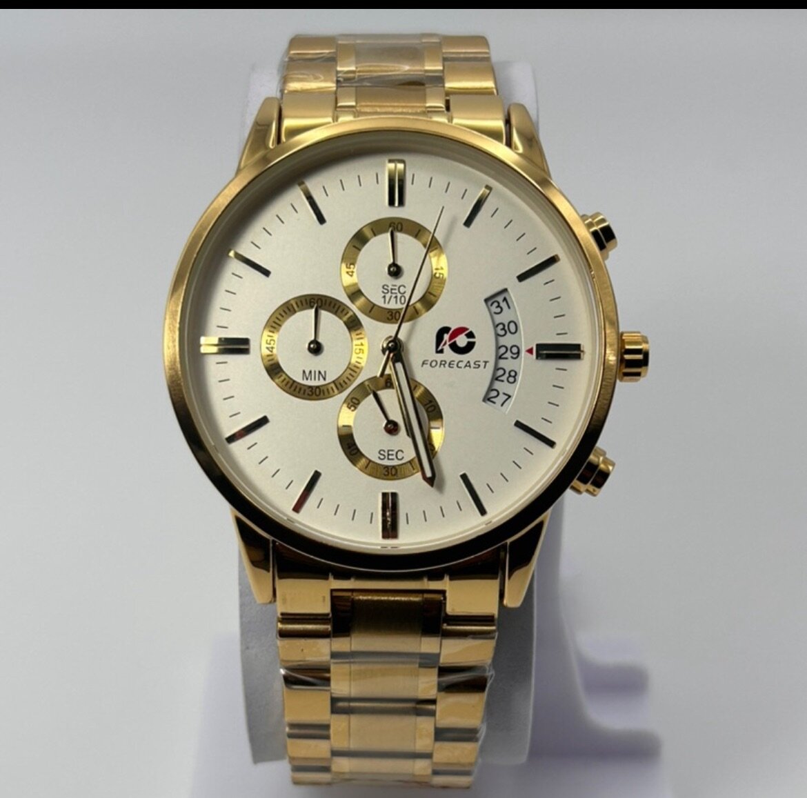 FC stainless steel watch for men