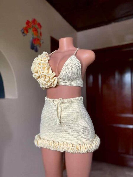 Ensemble crochet éblouissant