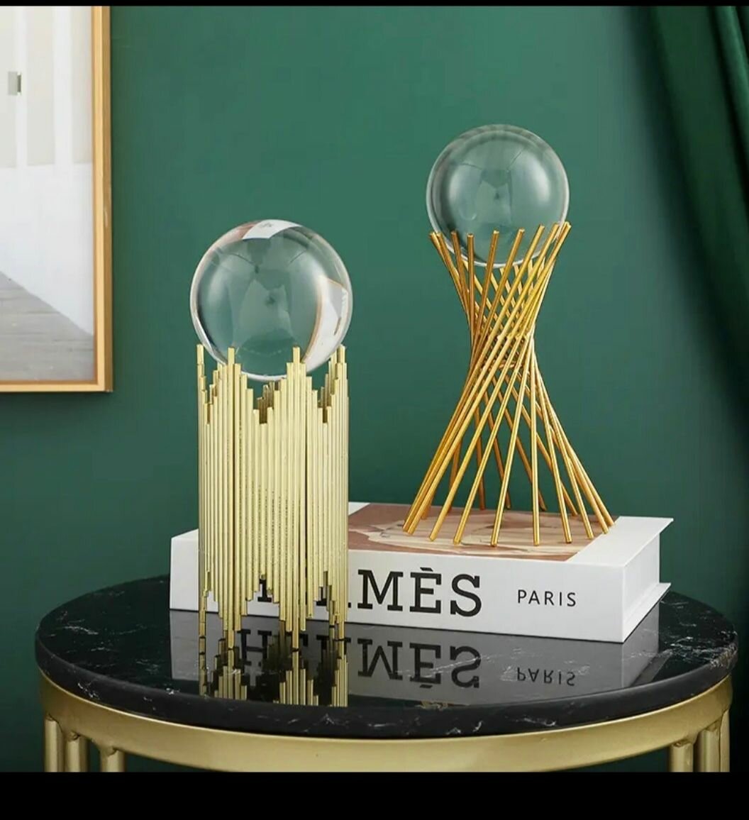 Nordic luxury crystal decor