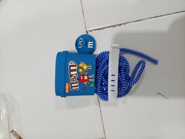 Protège chargeur M&M's Bleu