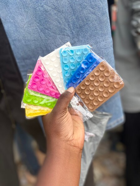 Mini Fidget Pop-it Multicolores