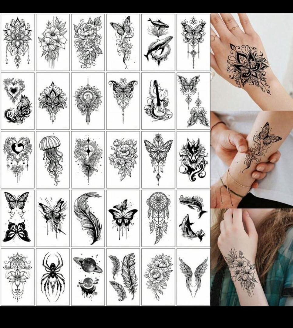 Tatouages Temporaires Élégants