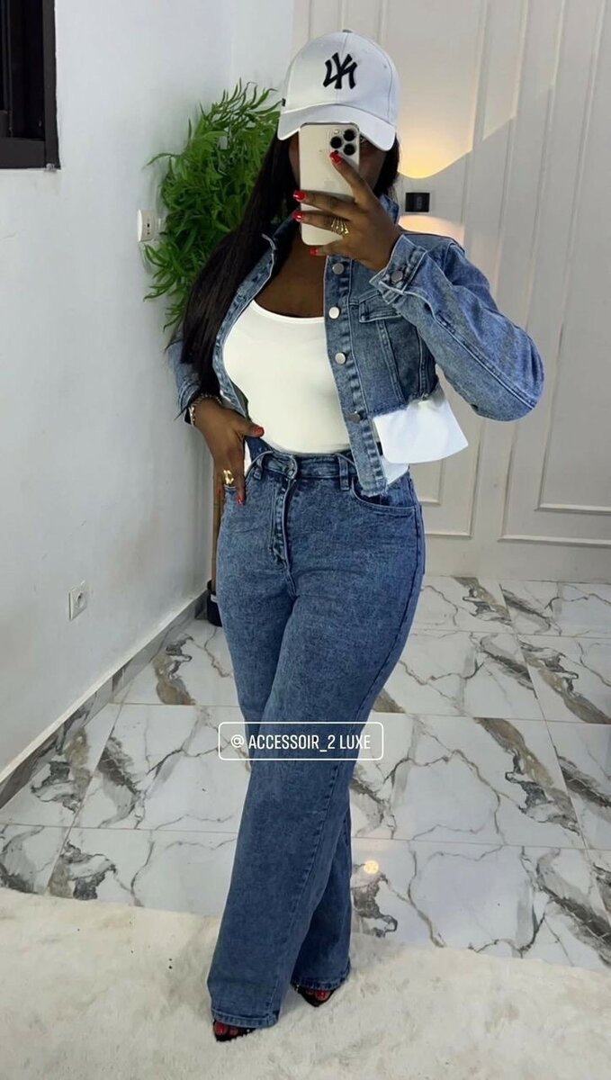 Complet jeans pour femmes