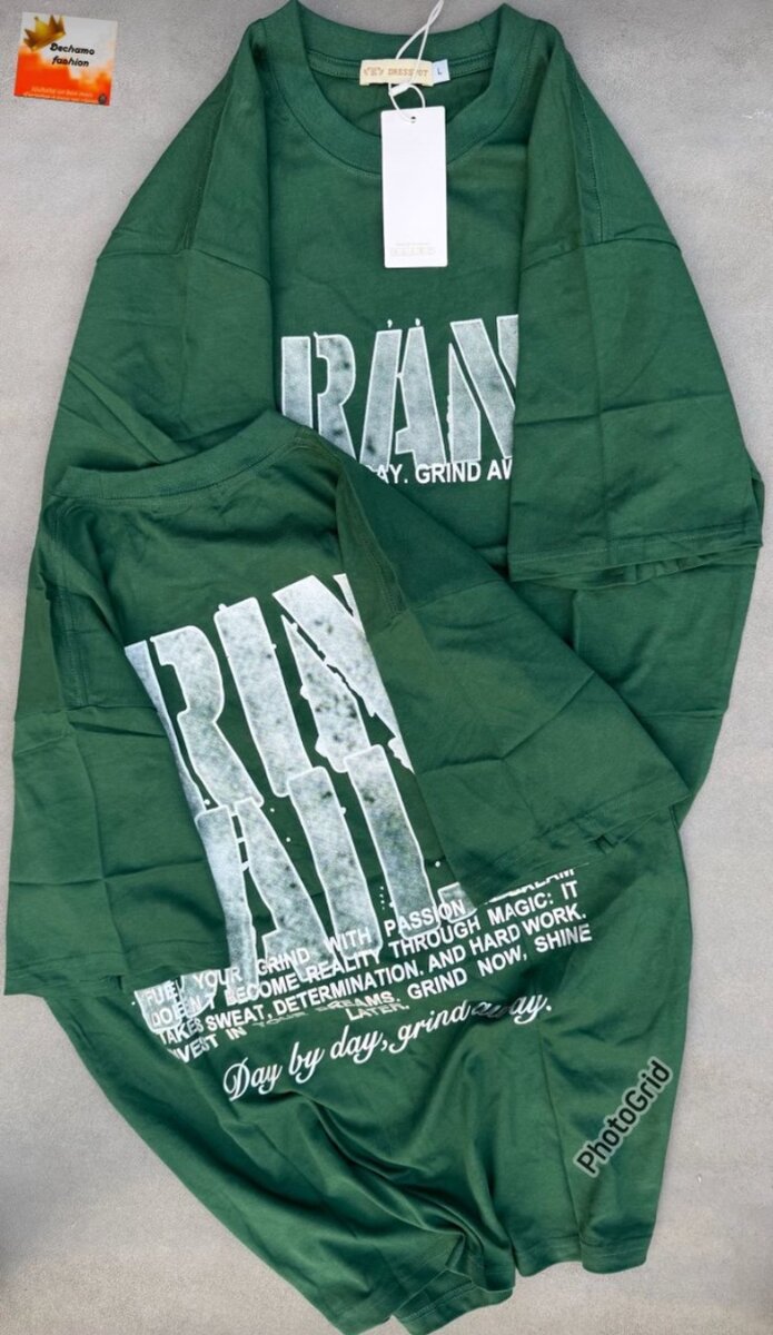 T-shirt en coton imprimé