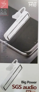 M10 Mini SGS Audio In-Ear Bluetooth 5.0 Wireless Music Earphone