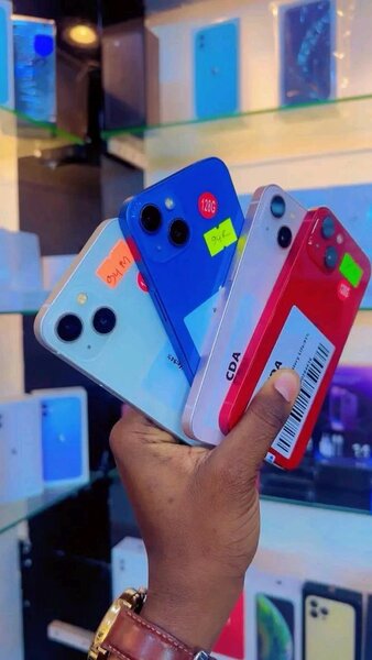 Smartphone moderne multicolore