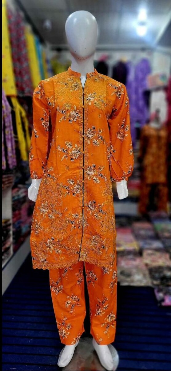 2pc stitched Dress
