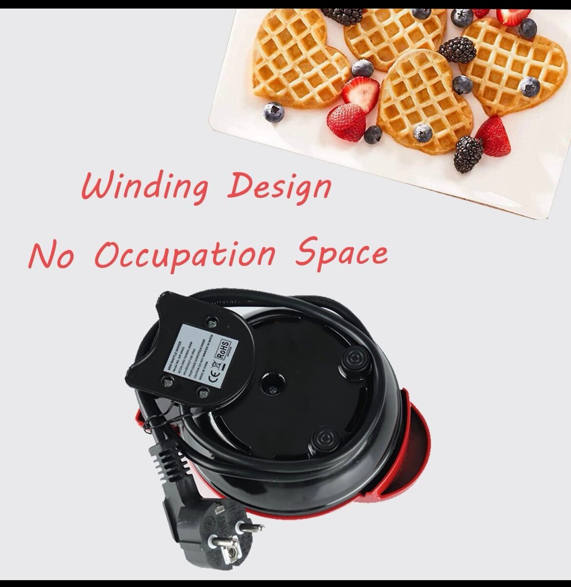 Mini gaufrier, machines à gaufres Machine à petit gaufres av