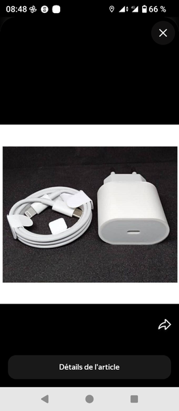 Chargeur USB-C Rapide