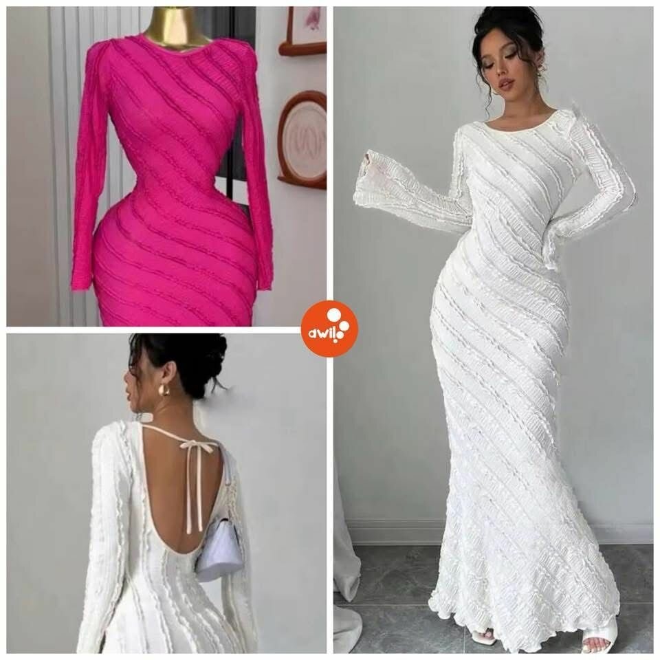 Robe longue élégante chic